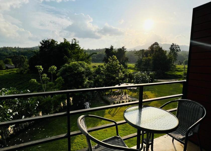 Lampang Province Mueang Pan Mountain View Double Bed