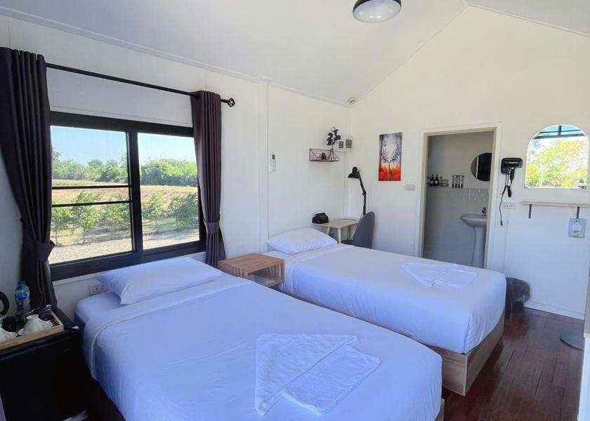 Khon Kaen Province Nong Rua Standard Twin Room with Garden View