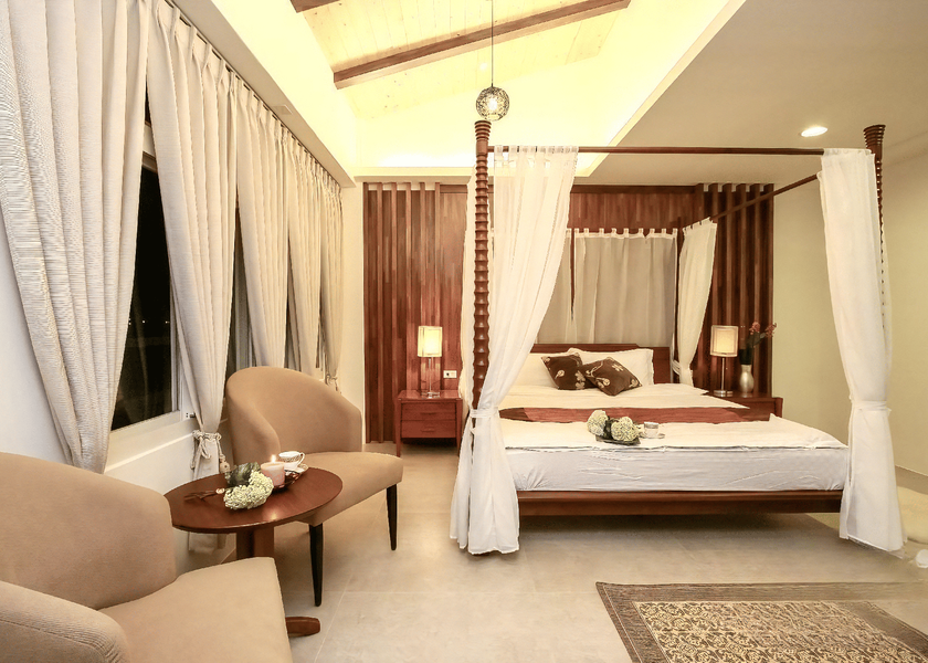Yilan County Luodong Double Room with Mountain View