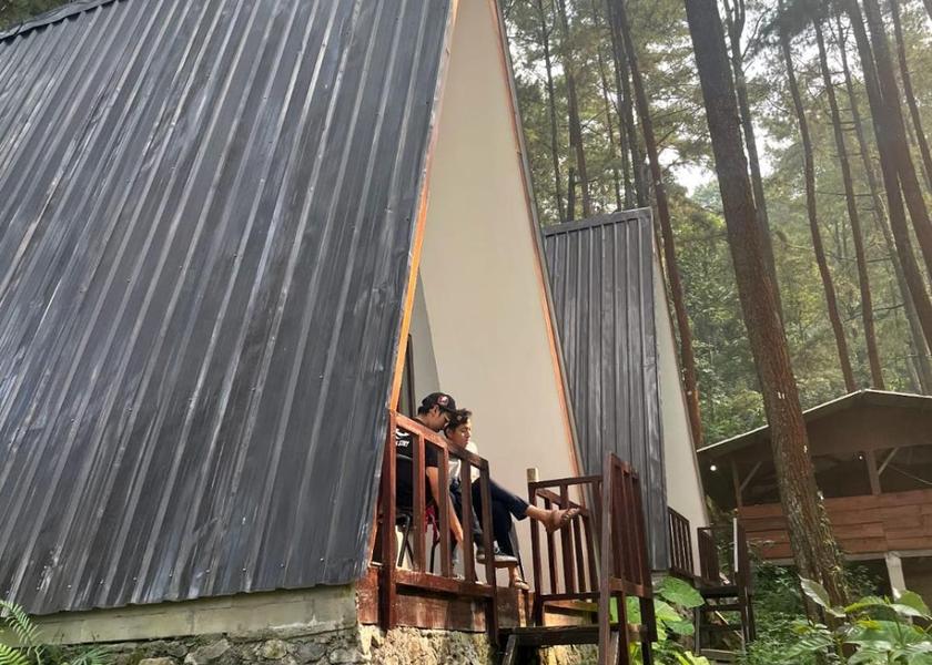 East Java Trawas Twin Room with Garden View