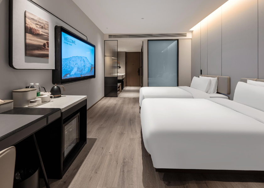 Jiangsu Lianyungang Atour - Elegant Twin Bed Room