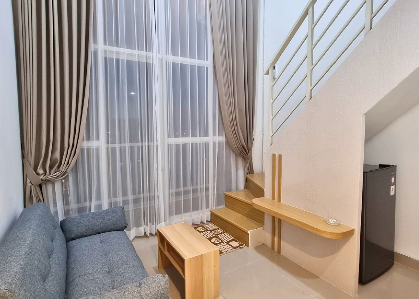 East Java Gresik 1 - Bedroom City View Apartment with Study