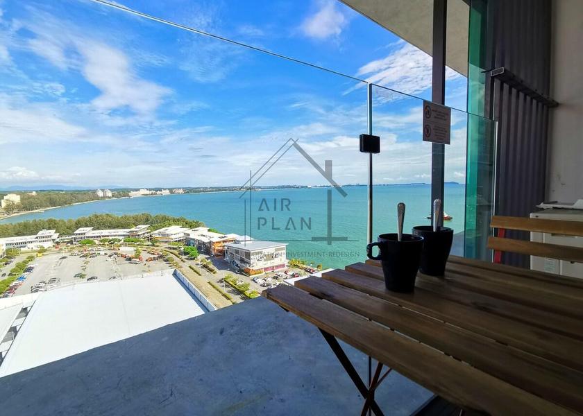 Negeri Sembilan Port Dickson PD D’Wharf Amazing Seaview Suite 6 (Up to 3 Pax)