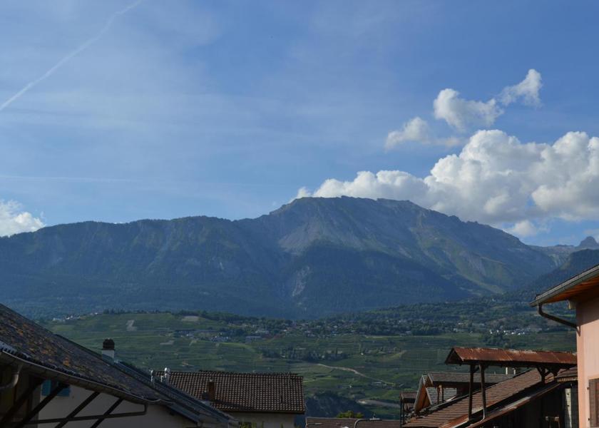 Valais Sion view