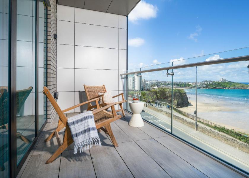 England Newquay 8 Cliff Edge -Apartment-Ensuite with Shower-Sea view