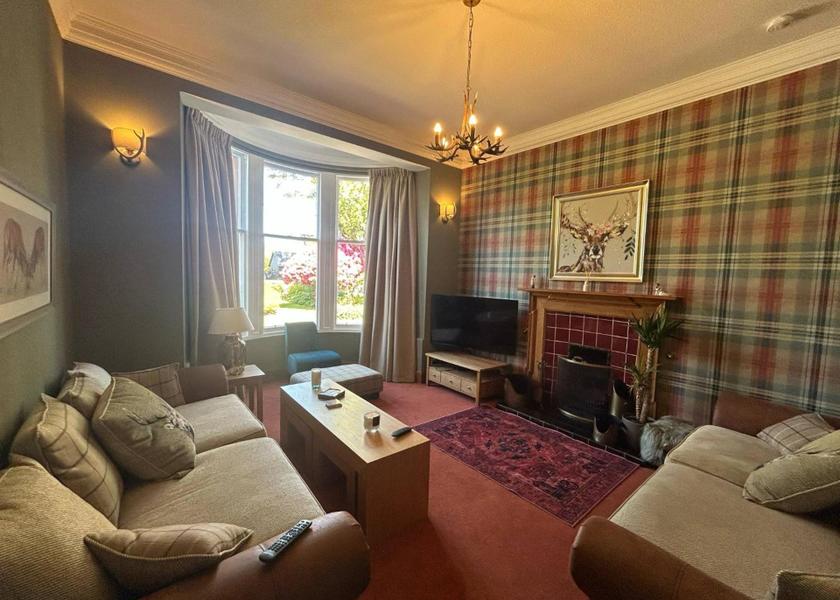 Scotland Beauly shared lounge/tv area