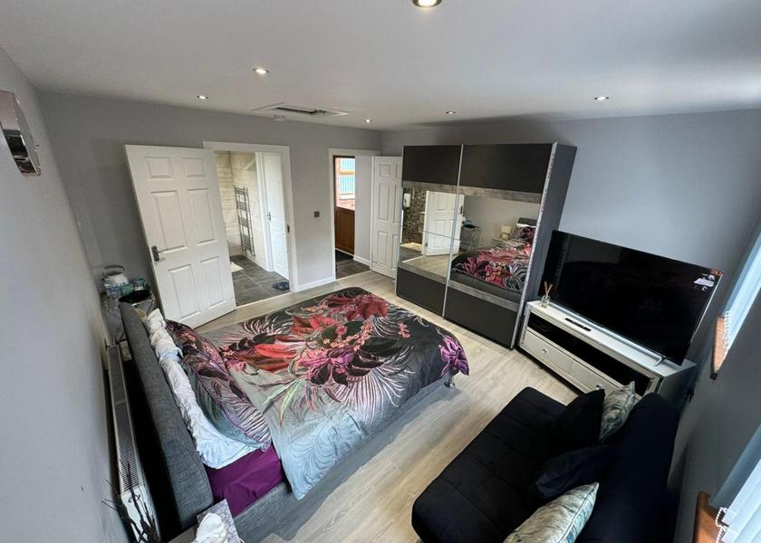 Northern Ireland Newtownabbey Double Room with Private Bathroom