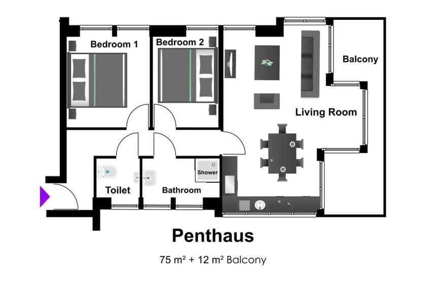  Vienna Penthouse Apartment
