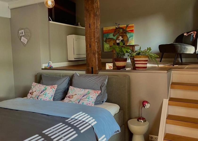 North Brabant Asten Double Room with Private External Bathroom