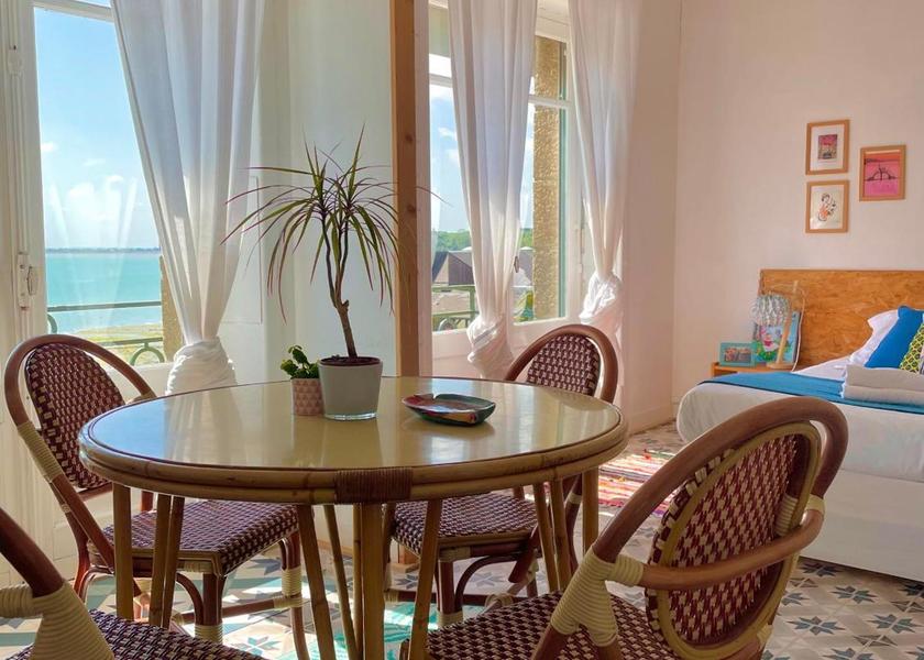 Brittany Cancale Studio with Sea View