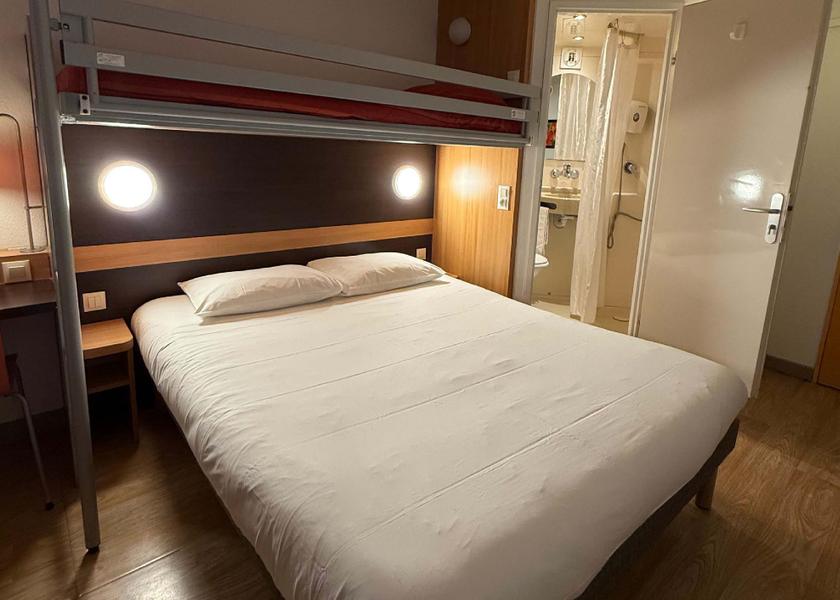 Normandy Lisieux Triple Room - 1 Double Bed and 1 Single Bed