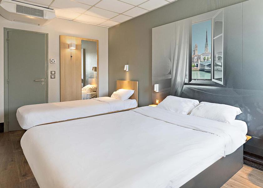 Normandy Saint-Etienne-du-Rouvray Triple Room