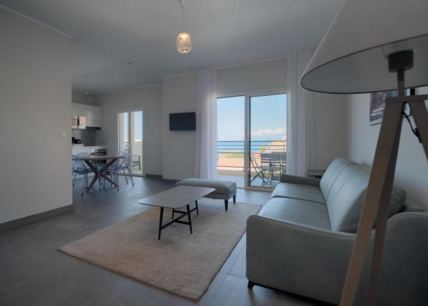 Corsica L'Île-Rousse Two-Bedroom Apartment with Sea View