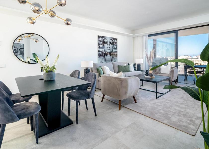Andalusia Estepona shared lounge/tv area