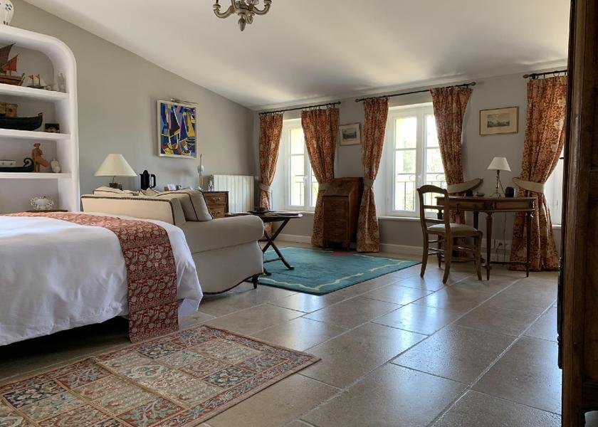 Provence-Alpes-Côte d'Azur Lorgues Double-Supérieure-Salle de bain privée séparée-Vue sur Jardin