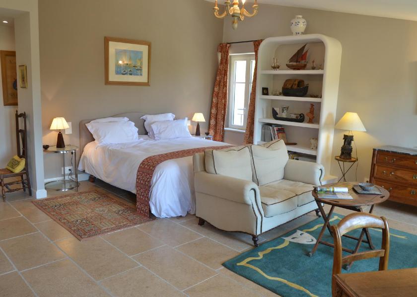 Provence-Alpes-Côte d'Azur Lorgues Double-Supérieure-Salle de bain privée séparée-Vue sur Jardin