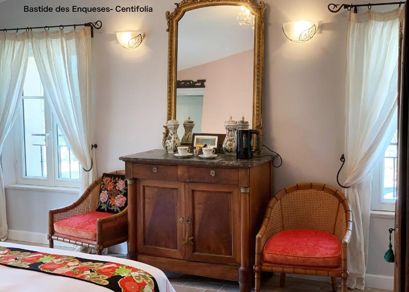 Provence-Alpes-Côte d'Azur Lorgues Double-de Luxe-Salle de bain privée séparée-Vue sur Jardin