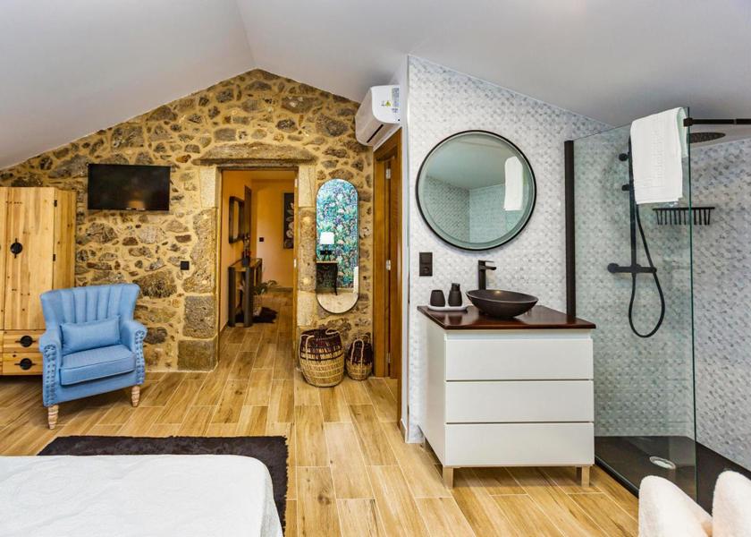 Galicia Muxía Double Room with Spa Bath