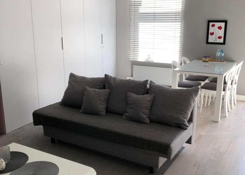 Lower Silesian Voivodeship Jelenia Gora Studio Apartment with Fireplace and Balcony