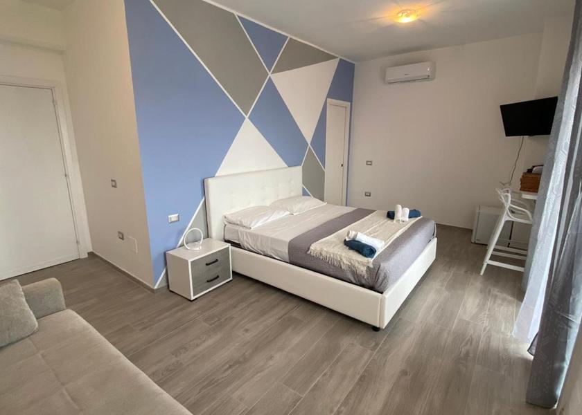 Campania Camerota Deluxe Double Room with Sea View