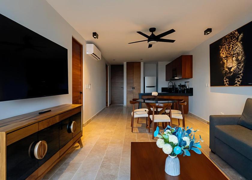Quintana Roo Playa del Carmen One-Bedroom Apartment with Sea View and Terrace