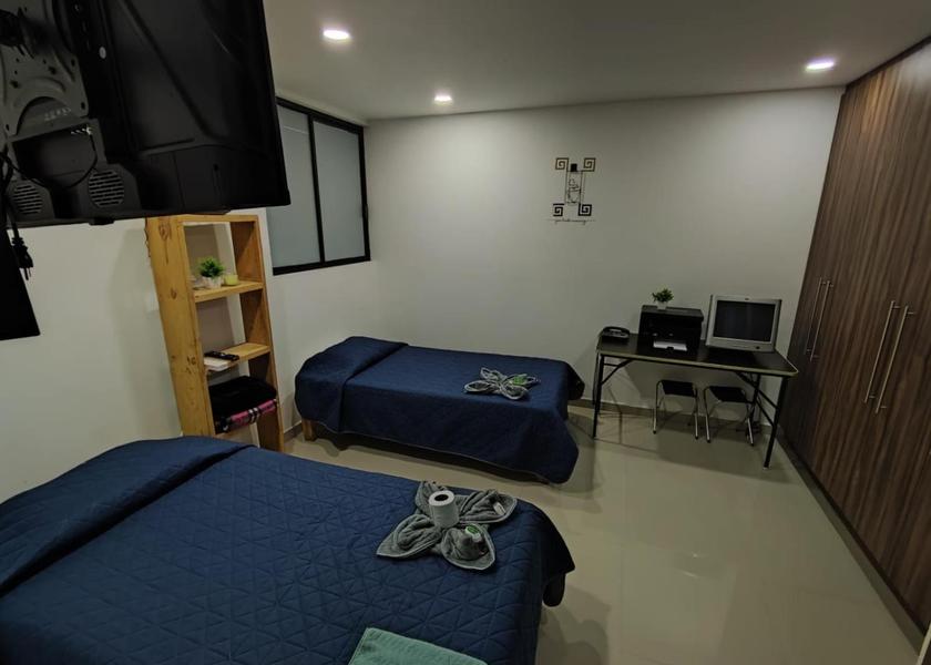 Puebla San Pedro Cholula Single Room with Mountain View