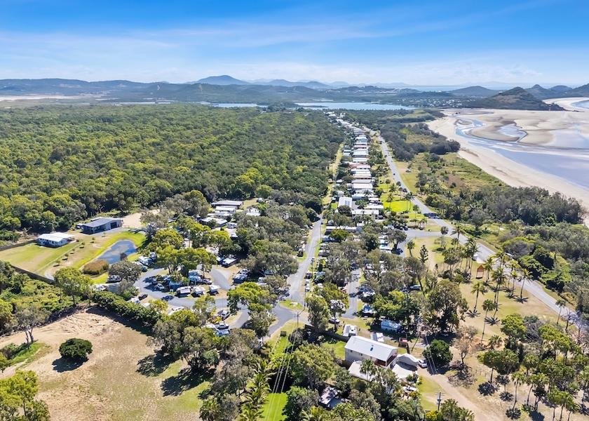 Livingstone Shire Kinka Beach Aerial View