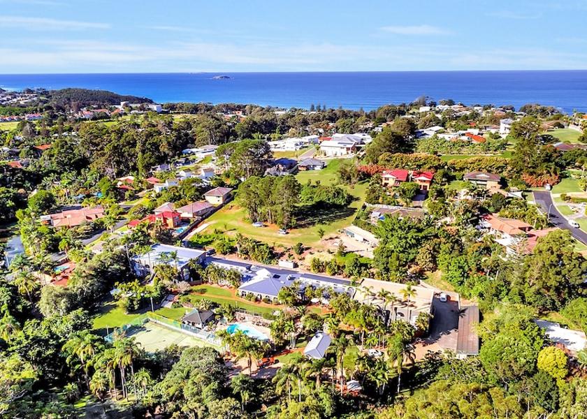 New South Wales Coffs Harbour Aerial view