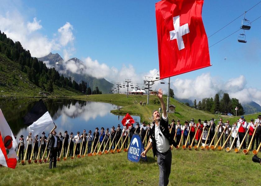 Valais Nendaz View from Property