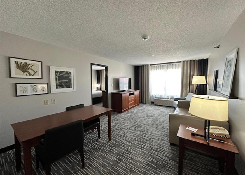 Iowa Fort Dodge Suite-1 King Bed, Non-smoking, Separate Bedroom, Sofabed For One Person, Kitchenette, Full Refrigera