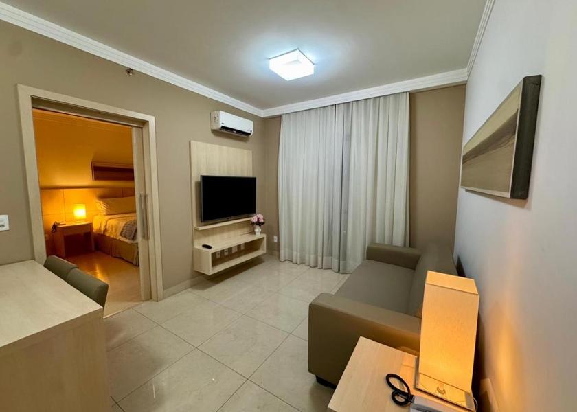 São Paulo State Ribeirão Preto Suite with City View