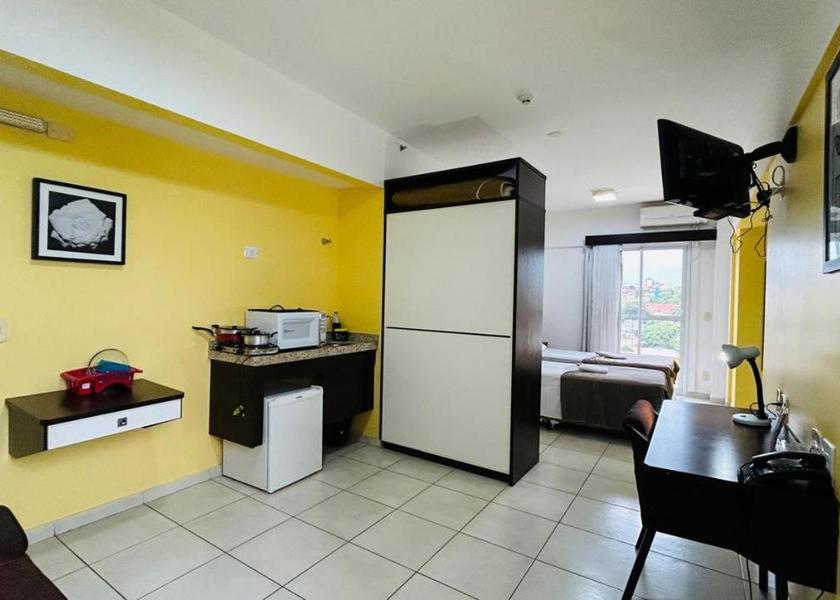 São Paulo State Bauru Apartment with City View