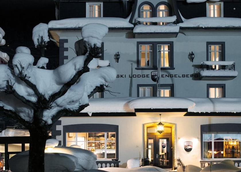 Canton of Obwalden Engelberg Front of property - evening/night