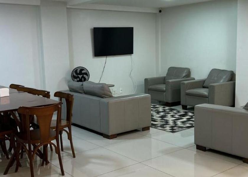 Federal Taguatinga Shared lounge/TV area