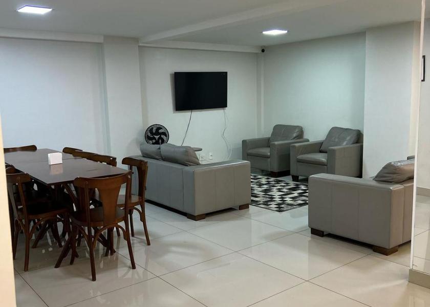 Federal Taguatinga Shared lounge/TV area