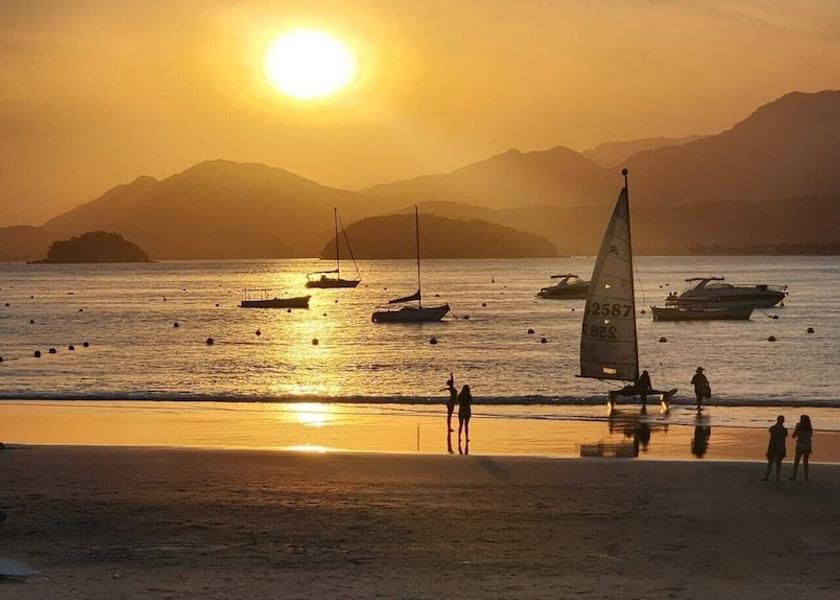 São Paulo State Caraguatatuba Beach
