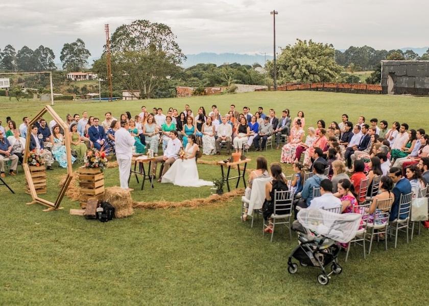 Outdoor Wedding Area