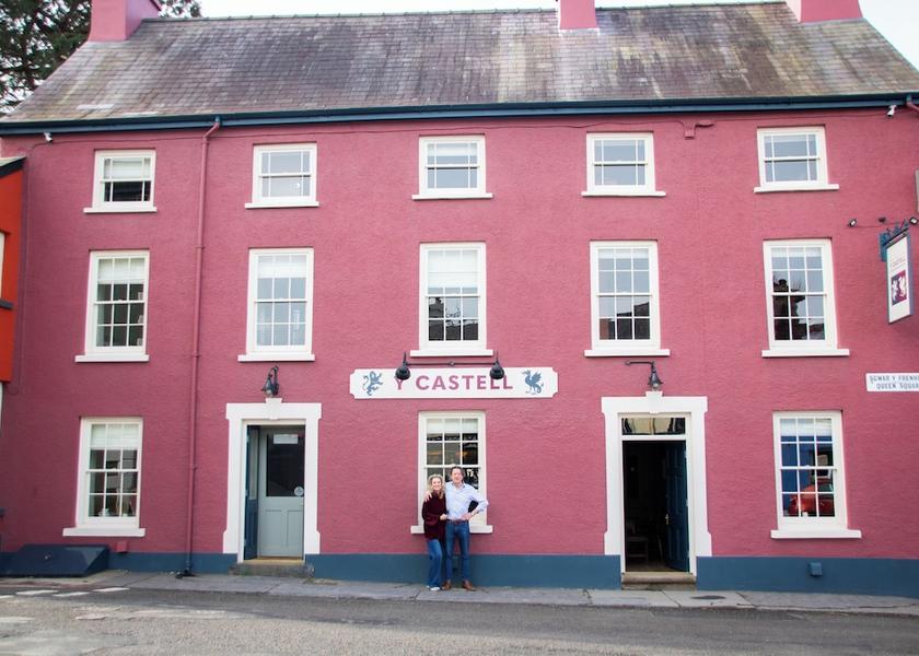 Wales Llangadog Exterior Detail