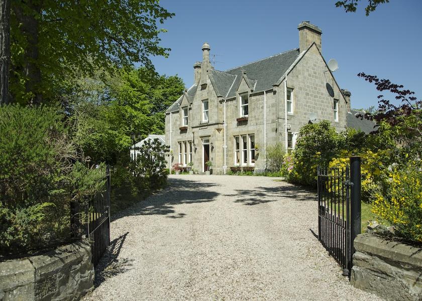 Scotland Grantown-on-Spey Property entrance