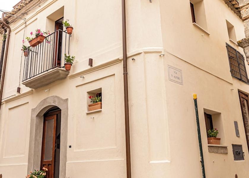 Calabria Gerace Exterior Detail