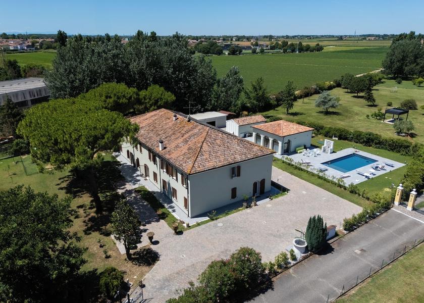 Emilia-Romagna Portomaggiore Aerial View