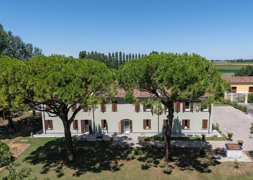 Emilia-Romagna Portomaggiore Aerial View