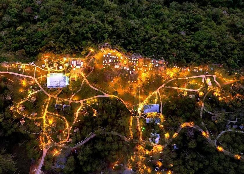 Preah Sihanouk Kampong Seila Aerial View