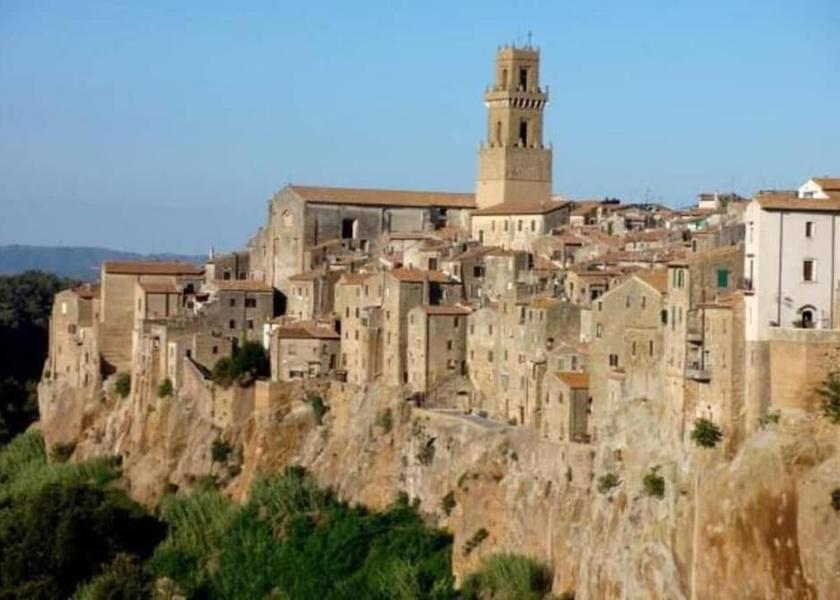 Tuscany Pitigliano Exterior Detail
