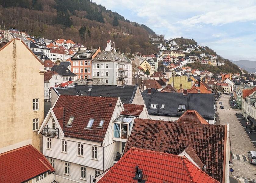 Hordaland (county) Bergen Aerial View