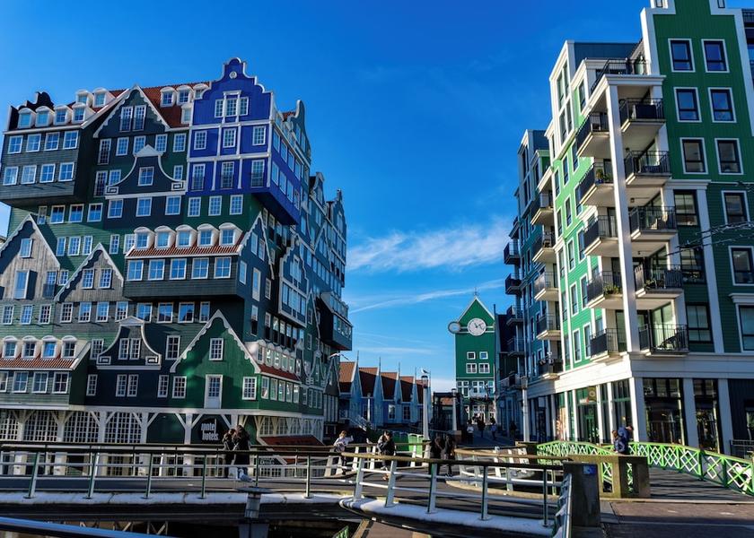 North Holland Zaandam Land view from property