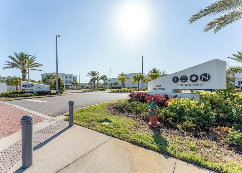 Florida Daytona Beach Room layout blue print