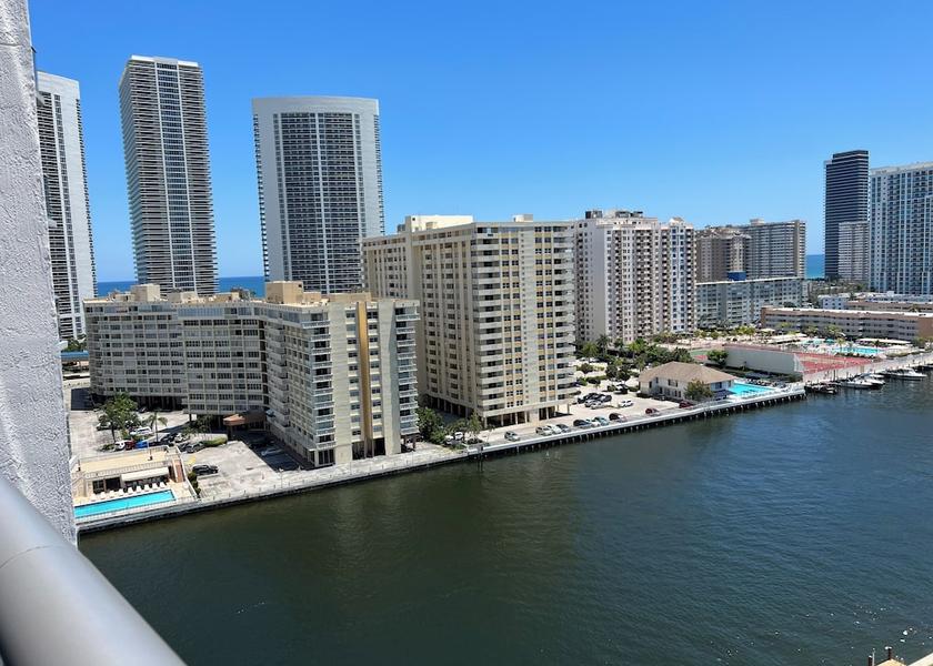 Florida Hallandale Beach Lake view