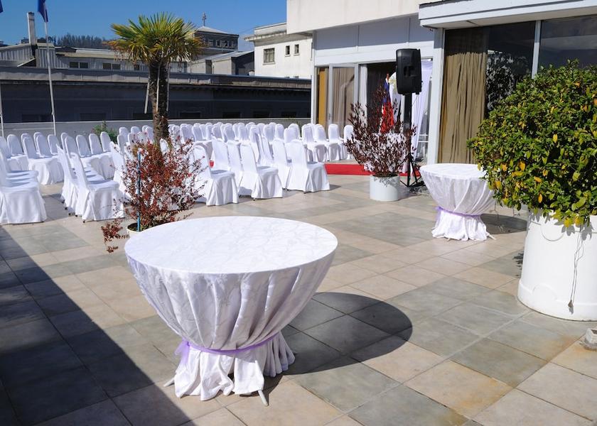 Biobío Concepción Outdoor banquet area