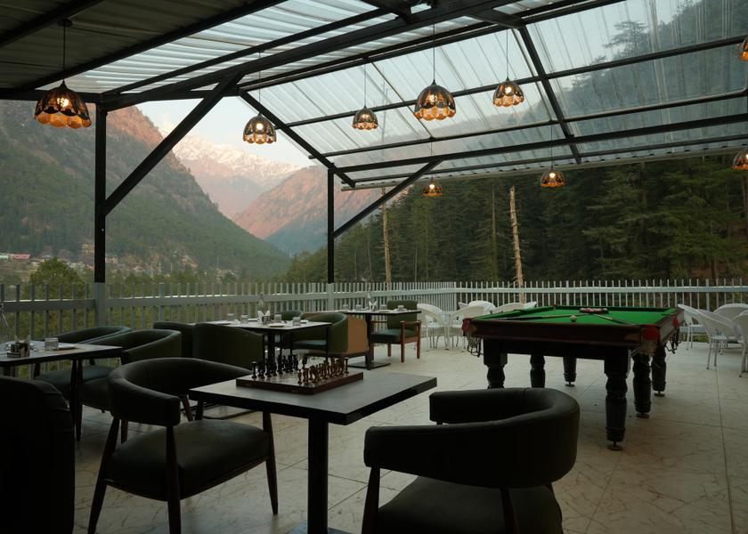 Himachal Pradesh Kasol Hotel View